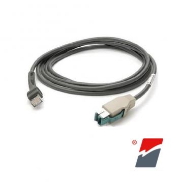 ZEBRA - Cavo USB schermato "Power Plus" dritto